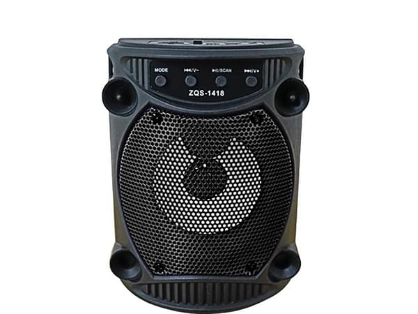 اسپیکر بلوتوثی قابل حمل مدل zqs-1418