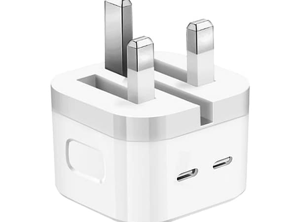 آداپتور ۳۵وات آیفون با دو خروجی تایپ سی
