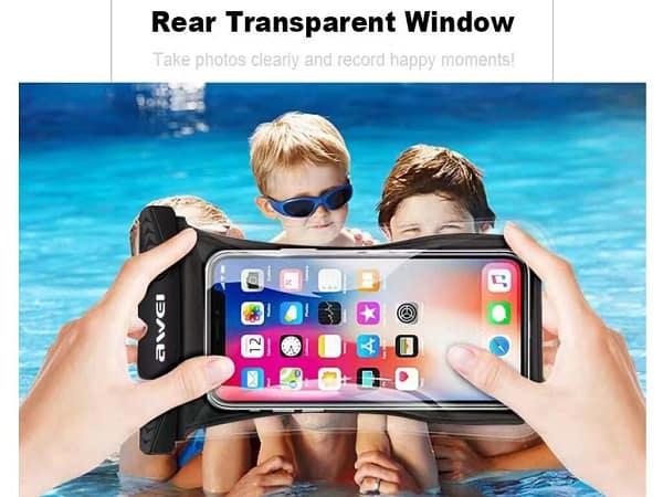 کاور ضد آب Awei X34 برای گوشی موبایل – مناسب برای شنا و غواصی