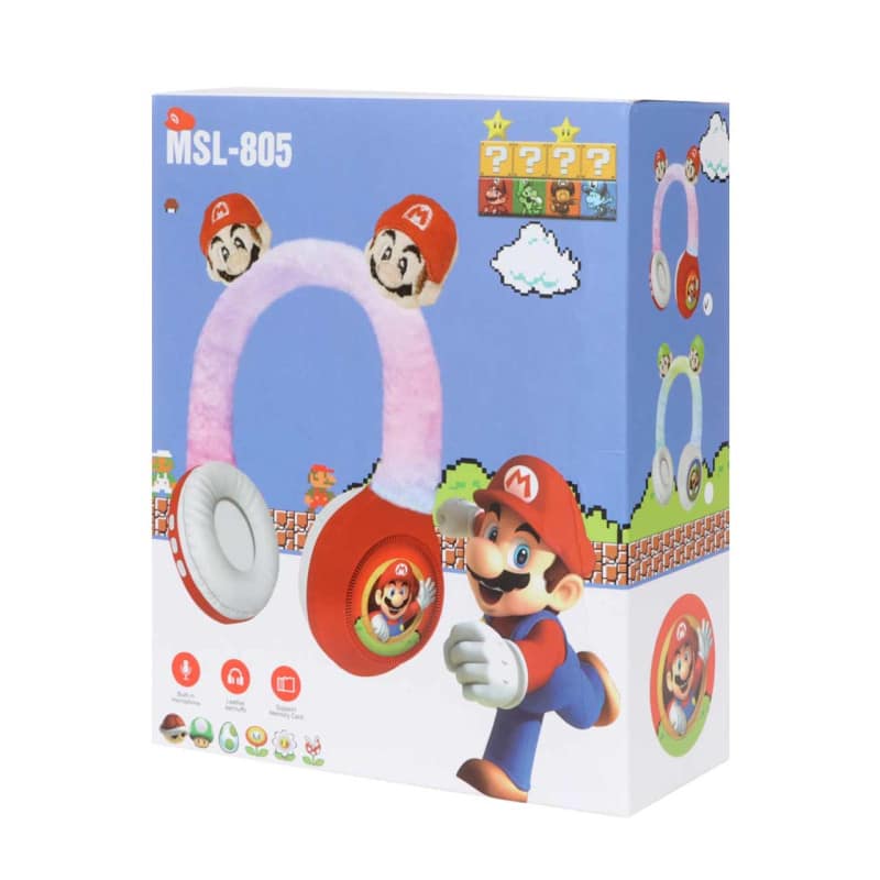 هدفون-بلوتوثی-عروسکی-msl-805 هدفون بلوتوثی کودکانه MSL-805 با طراحی عروسکی